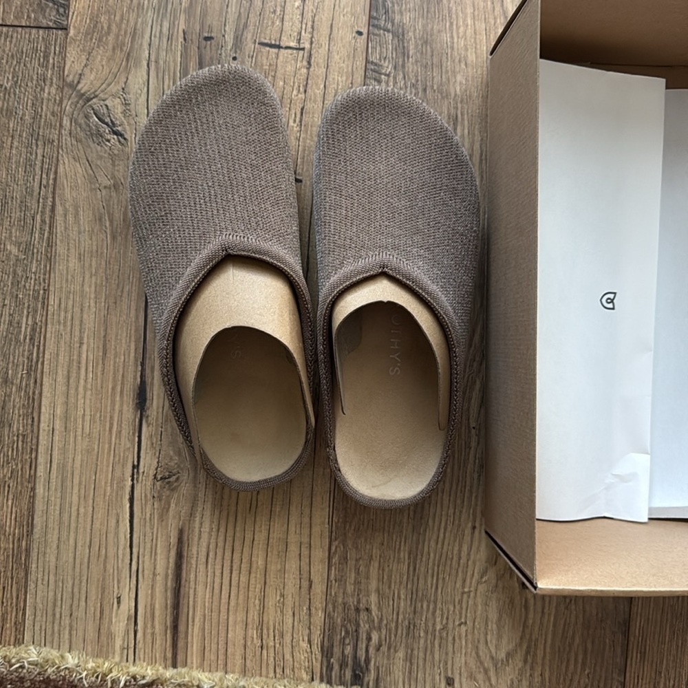 Rothy's The ReVelvet™ Casual Clog - ReVelvet™ Portobello Size 7 - Picture 6 of 7